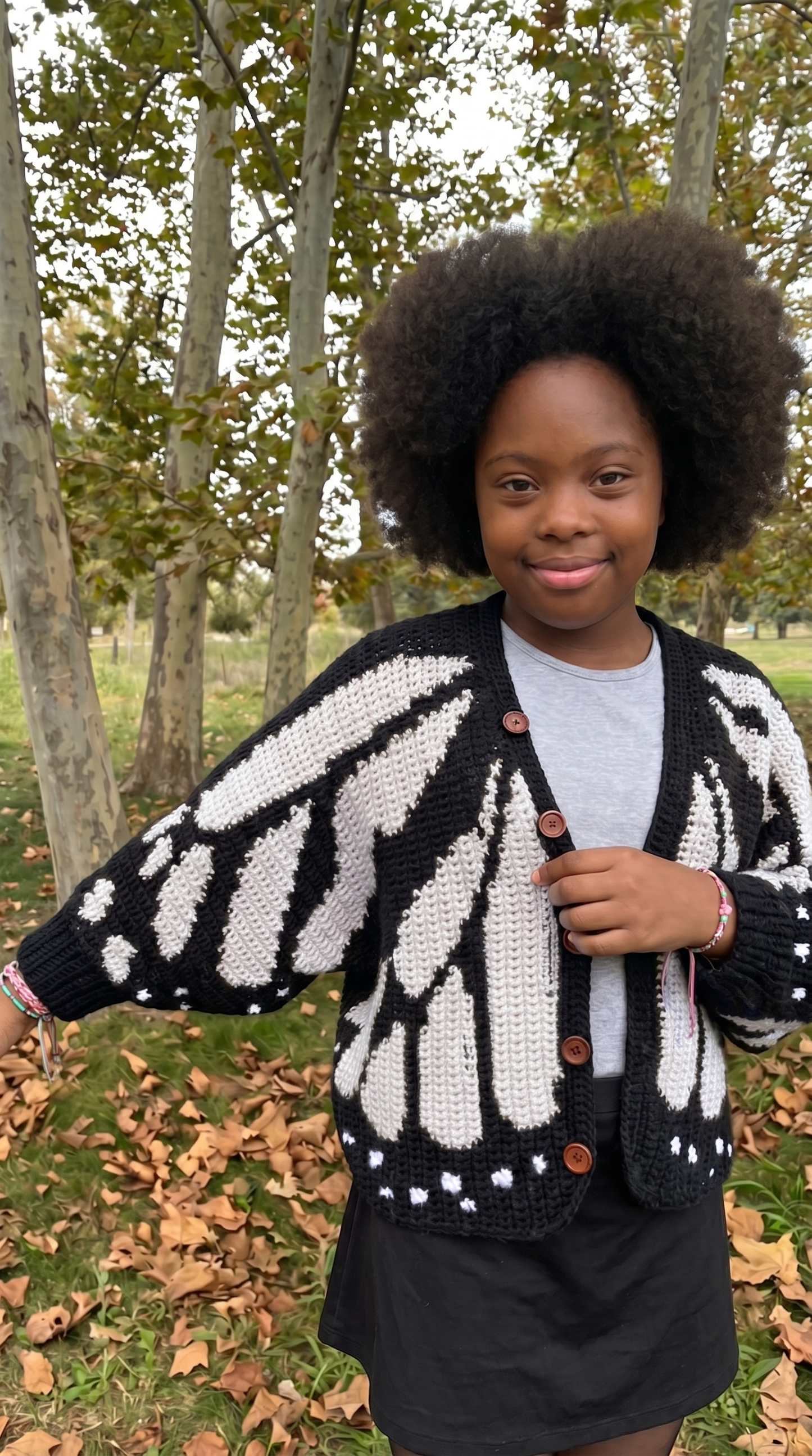 Charlotte's Butterfly Cardigan