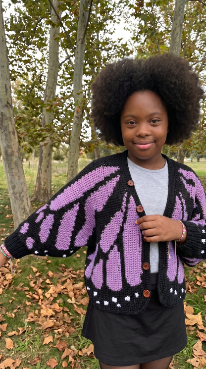 Charlotte's Butterfly Cardigan
