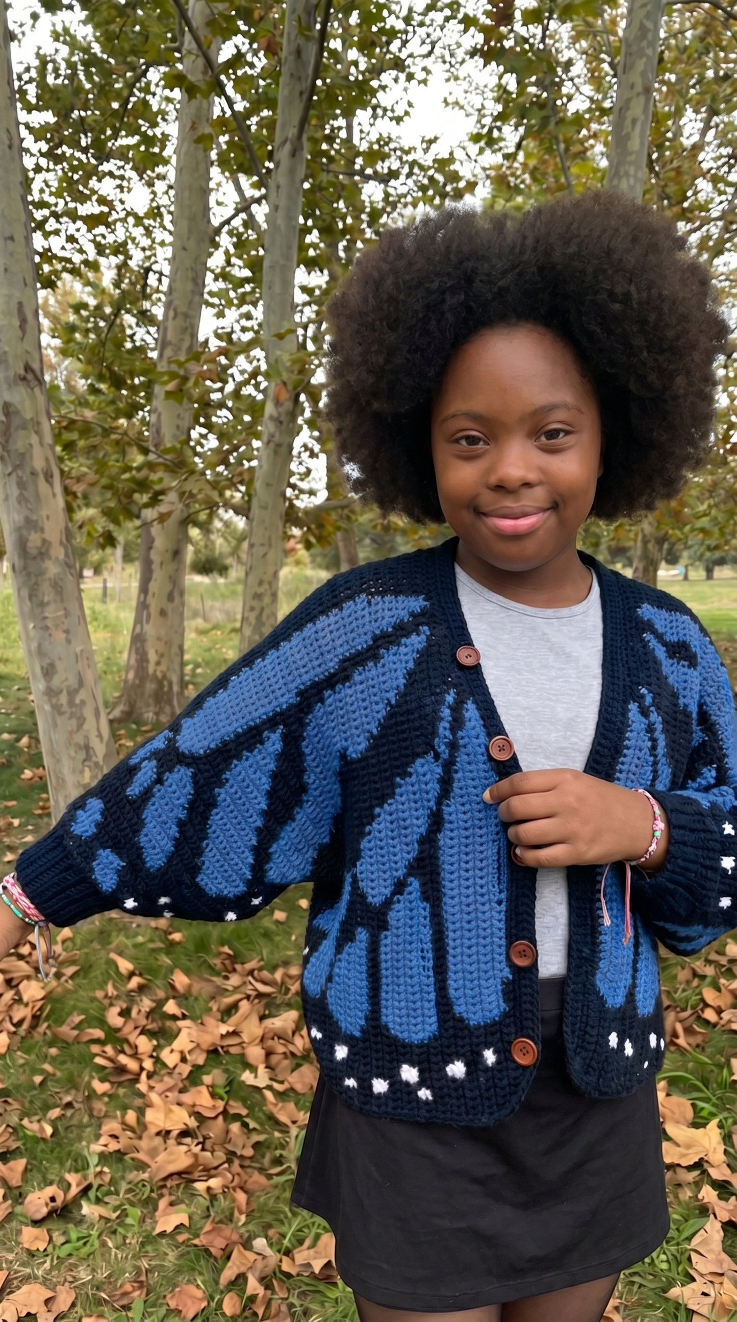 Charlotte's Butterfly Cardigan