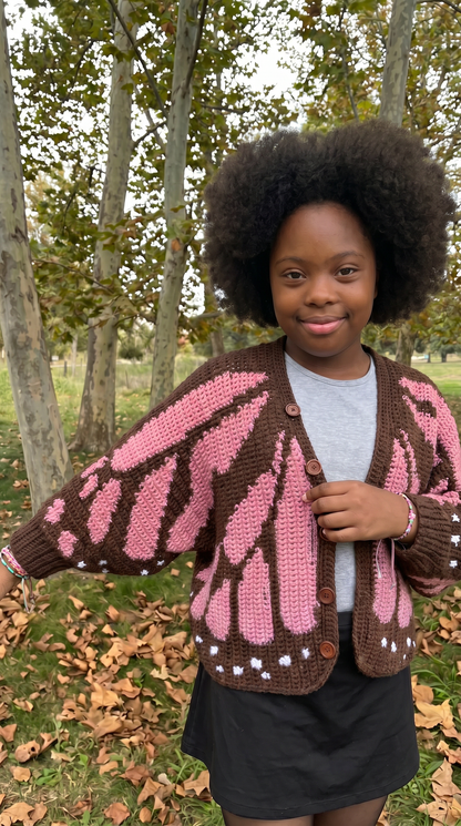Charlotte's Butterfly Cardigan